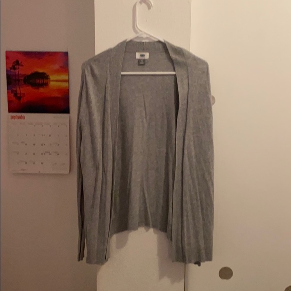 Simple grey light sweater